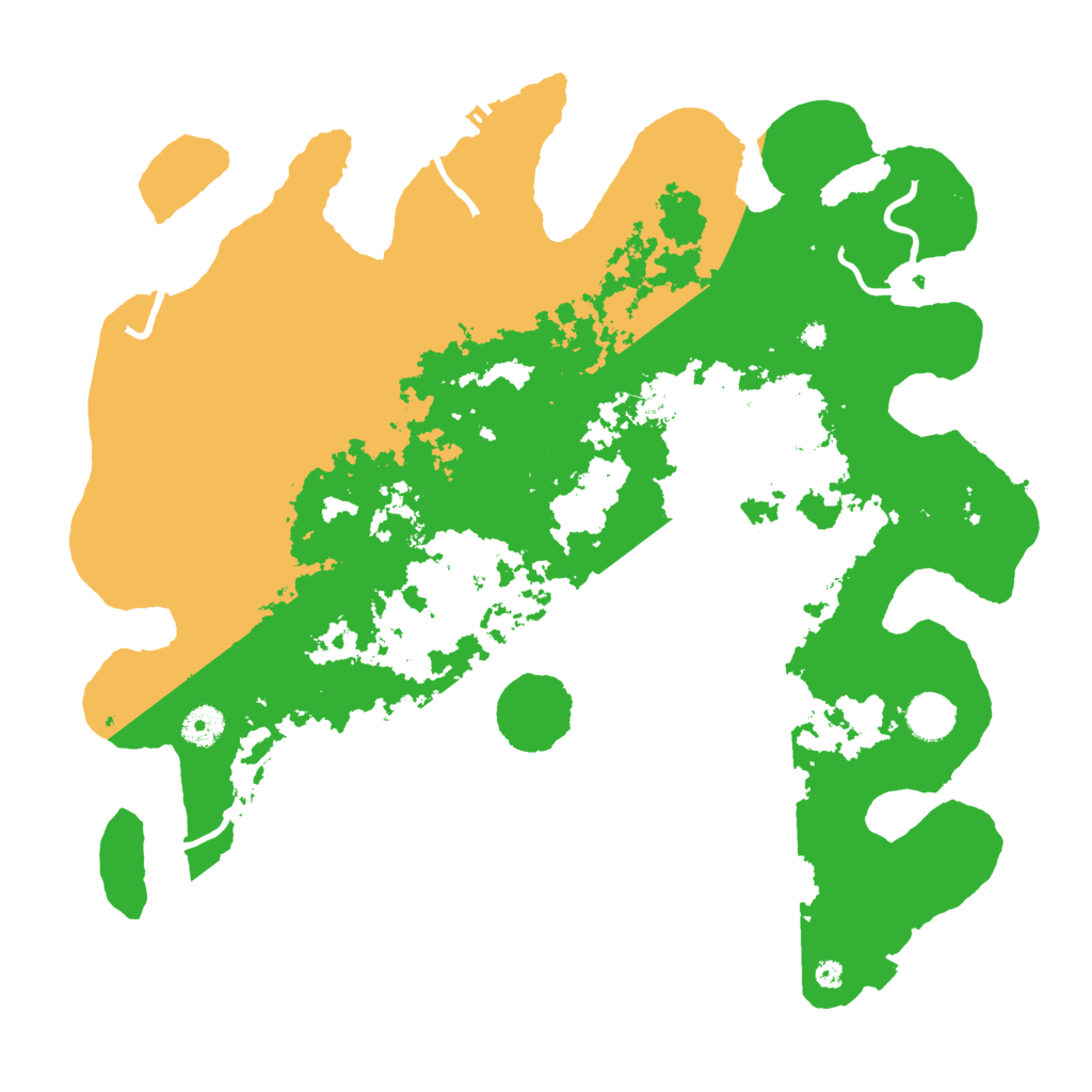 Biome Rust Map: Procedural Map, Size: 4000, Seed: 1339290664
