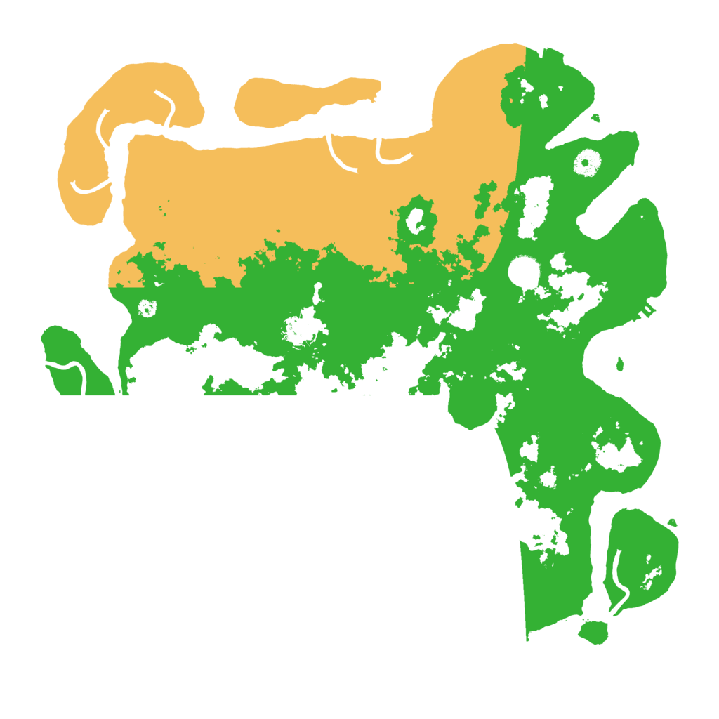 Biome Rust Map: Procedural Map, Size: 4000, Seed: 886321763