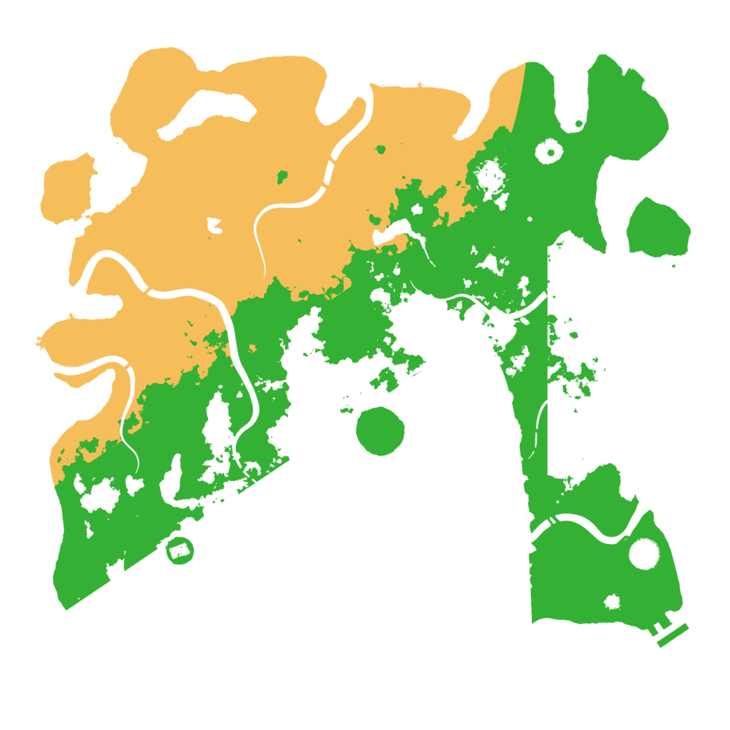 Biome Rust Map: Procedural Map, Size: 4250, Seed: 29751023