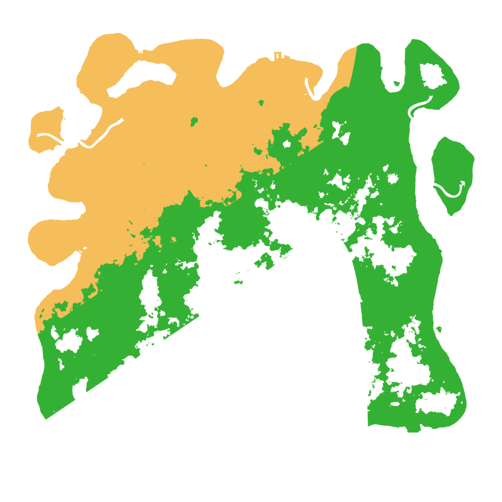 Biome Rust Map: Procedural Map, Size: 4250, Seed: 29751023