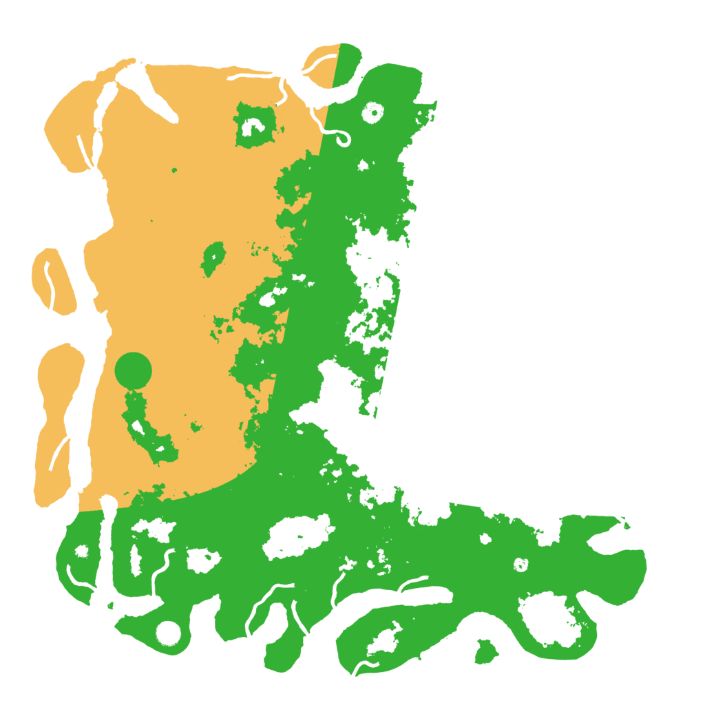 Biome Rust Map: Procedural Map, Size: 5000, Seed: 1736925172