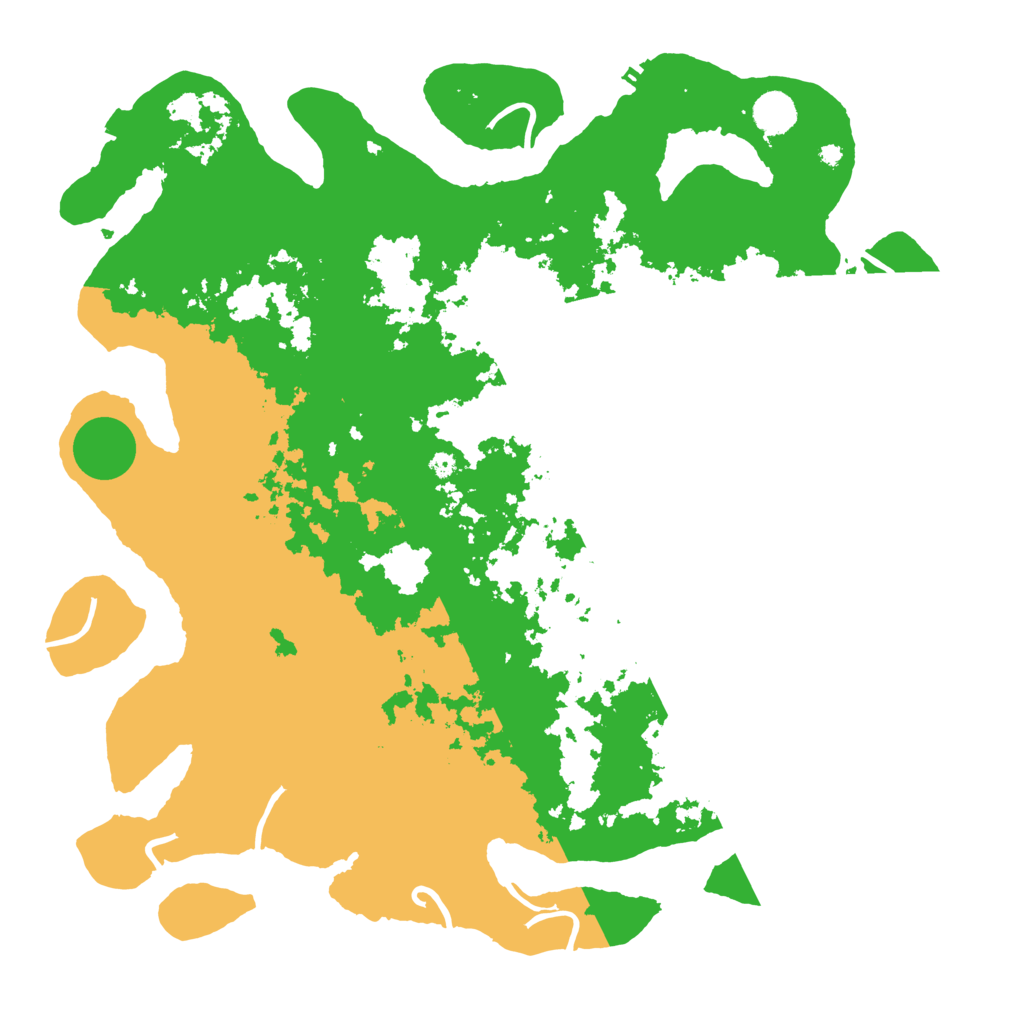 Biome Rust Map: Procedural Map, Size: 4300, Seed: 591516989