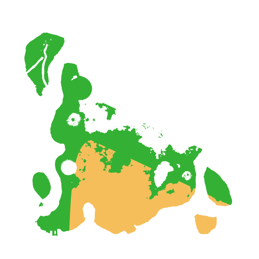 Biome Rust Map: Procedural Map, Size: 3000, Seed: 747694364