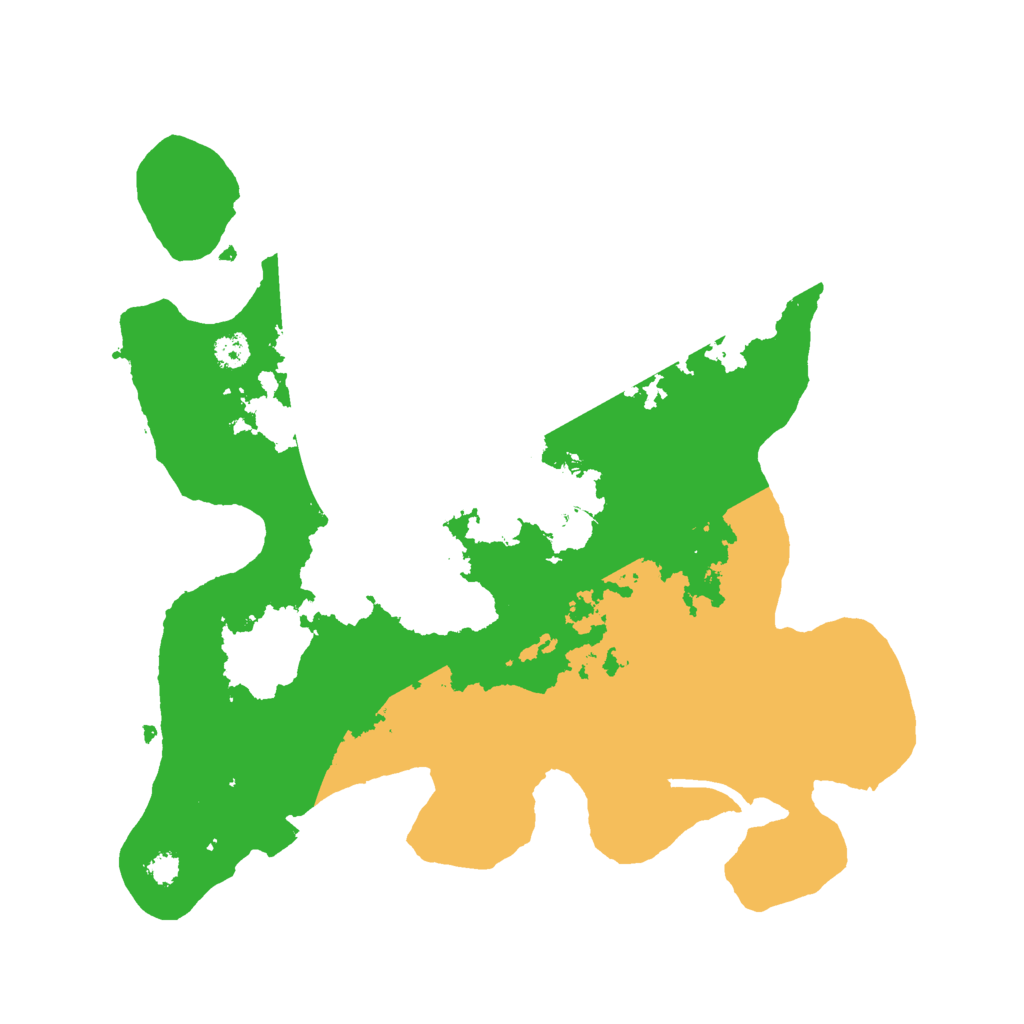 Biome Rust Map: Procedural Map, Size: 3000, Seed: 538303841