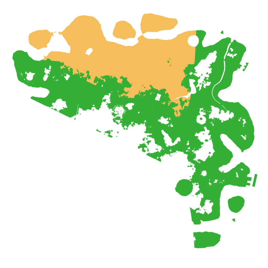 Biome Rust Map: Procedural Map, Size: 4250, Seed: 1306438737