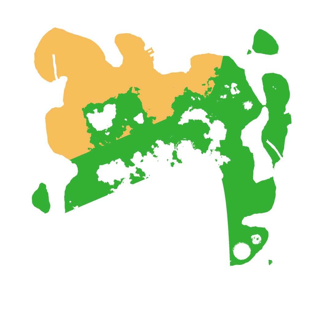 Biome Rust Map: Procedural Map, Size: 3250, Seed: 1119391725