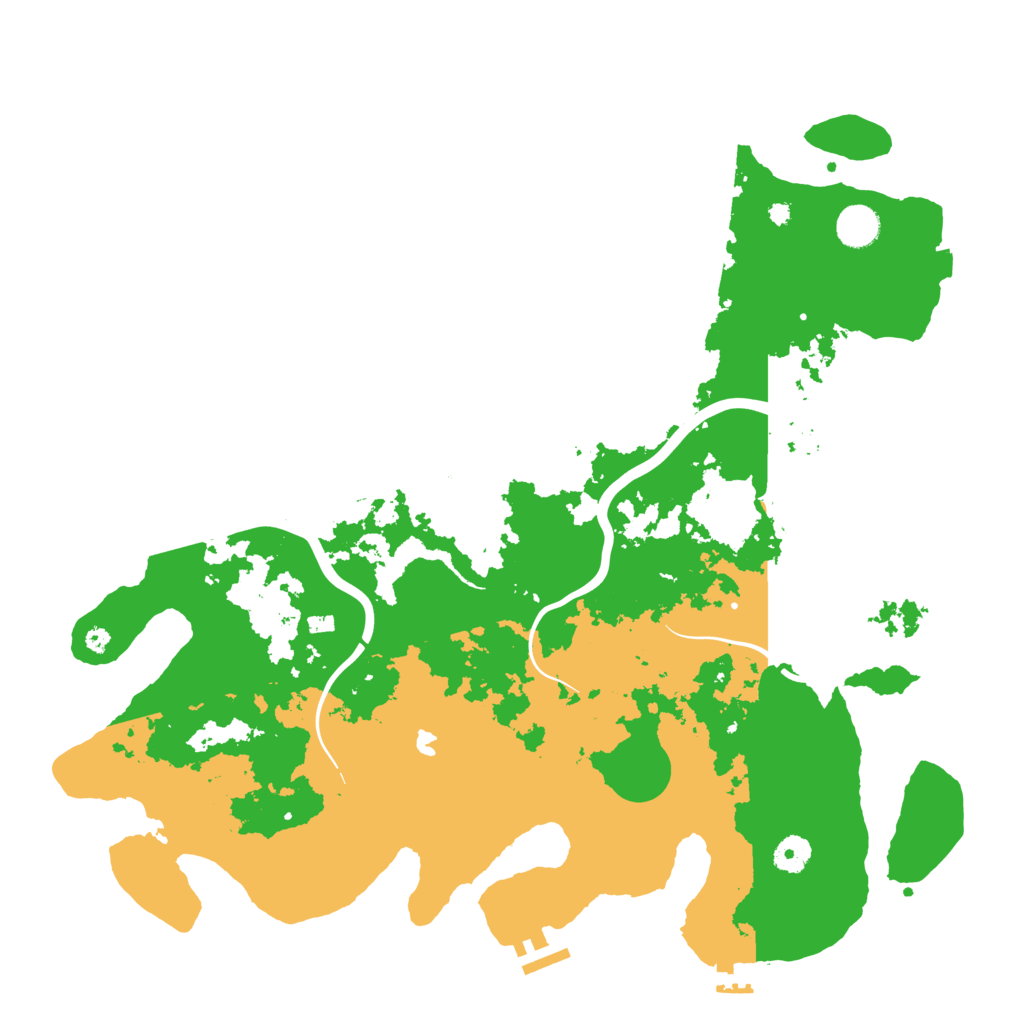 Biome Rust Map: Procedural Map, Size: 4200, Seed: 8162023