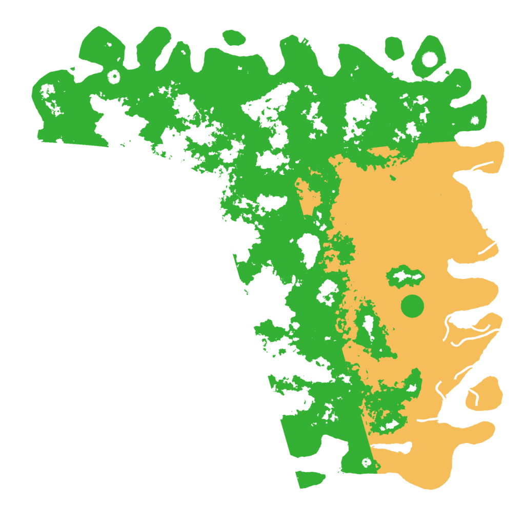 Biome Rust Map: Procedural Map, Size: 6000, Seed: 1612826370