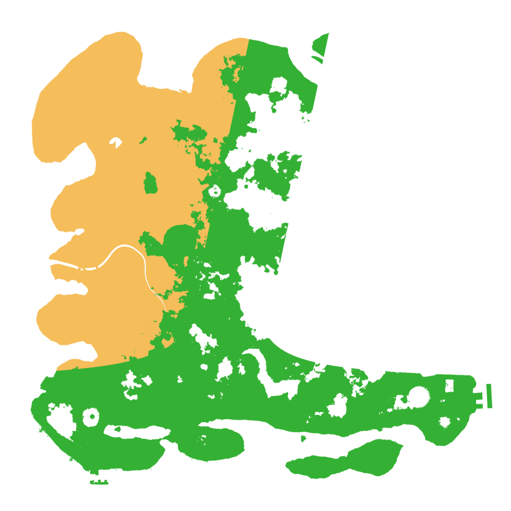 Biome Rust Map: Procedural Map, Size: 4250, Seed: 19442393