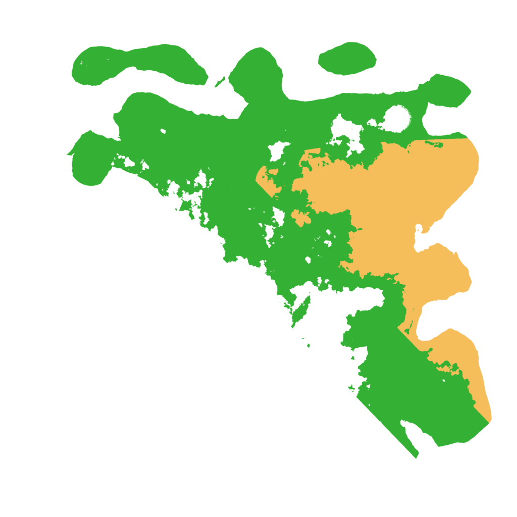 Biome Rust Map: Barren, Size: 3600, Seed: 59926945