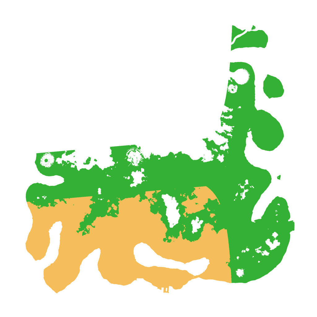 Biome Rust Map: Procedural Map, Size: 3600, Seed: 1746142744