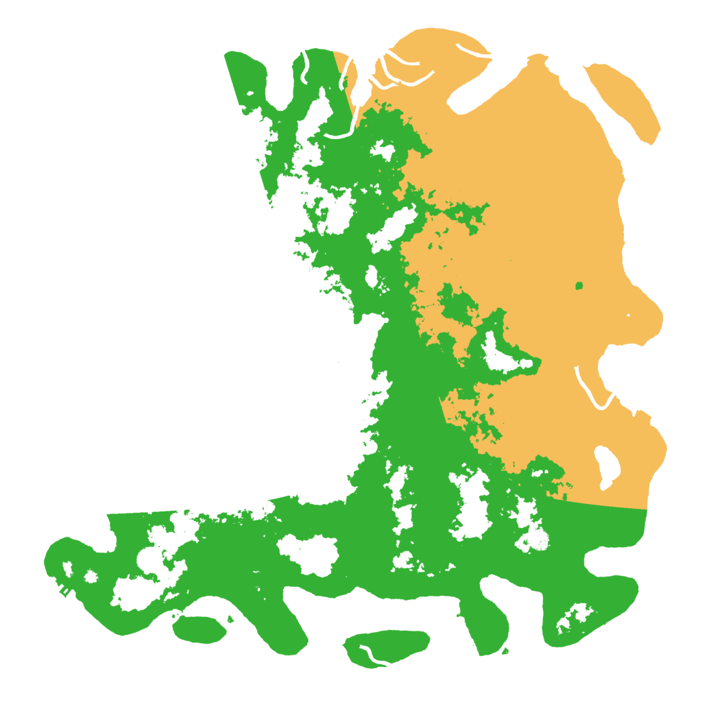 Biome Rust Map: Procedural Map, Size: 5000, Seed: 975937496