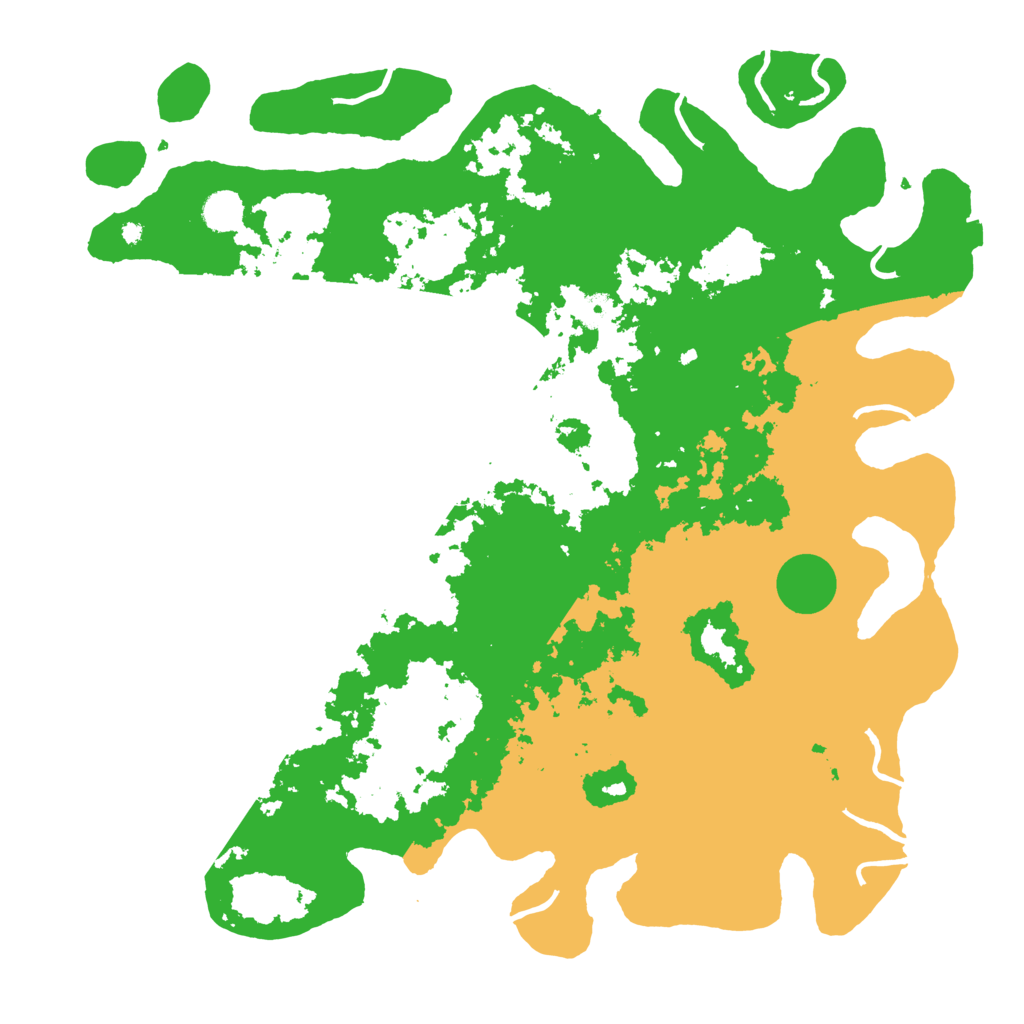 Biome Rust Map: Procedural Map, Size: 4500, Seed: 1198525484