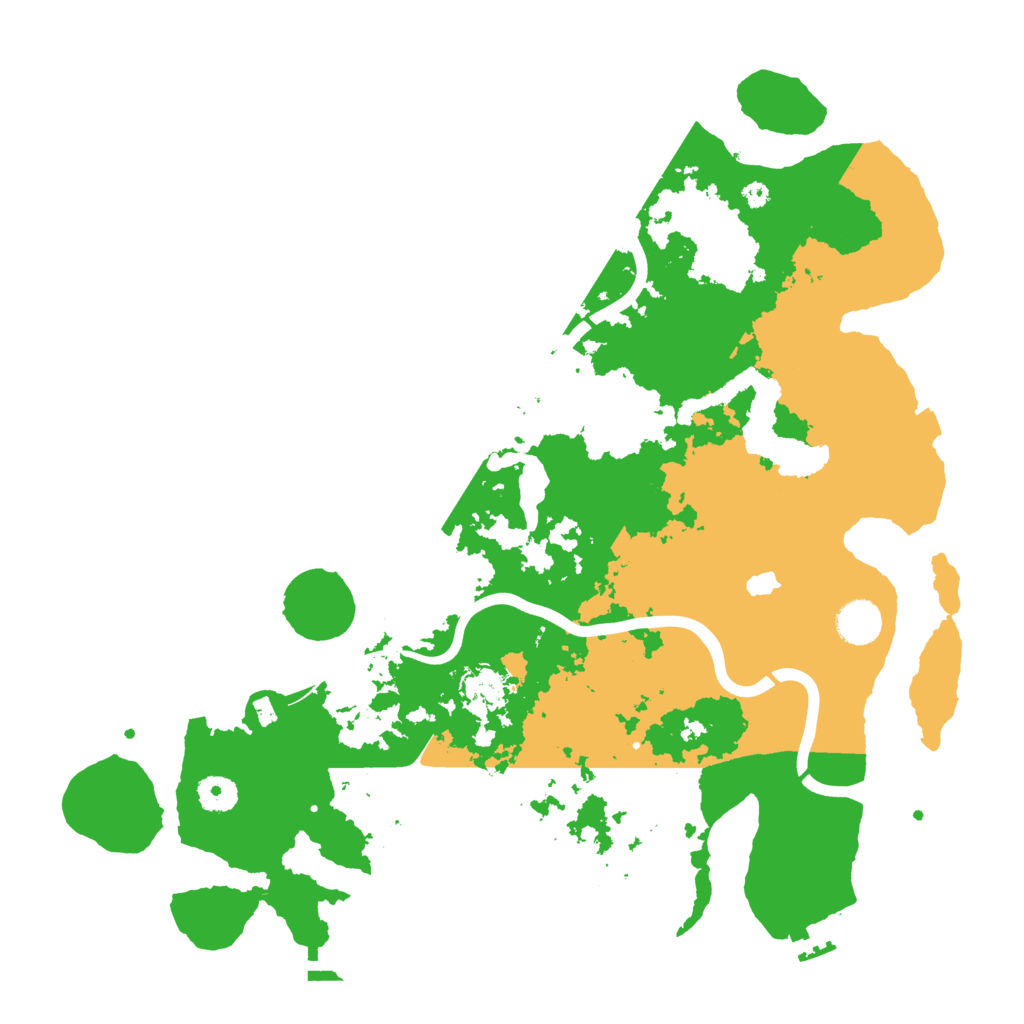 Biome Rust Map: Procedural Map, Size: 4000, Seed: 388071547