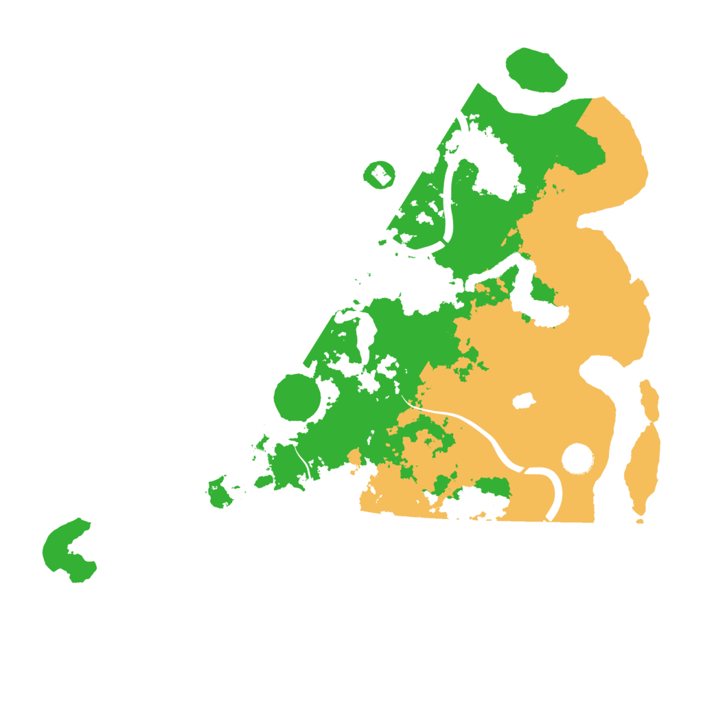 Biome Rust Map: Procedural Map, Size: 4000, Seed: 388071547