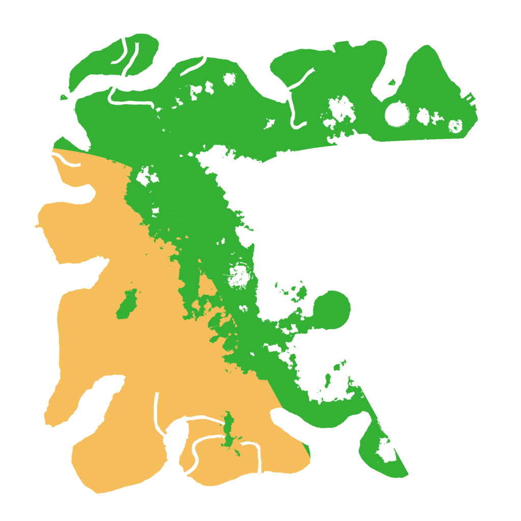 Biome Rust Map: Procedural Map, Size: 3800, Seed: 100000