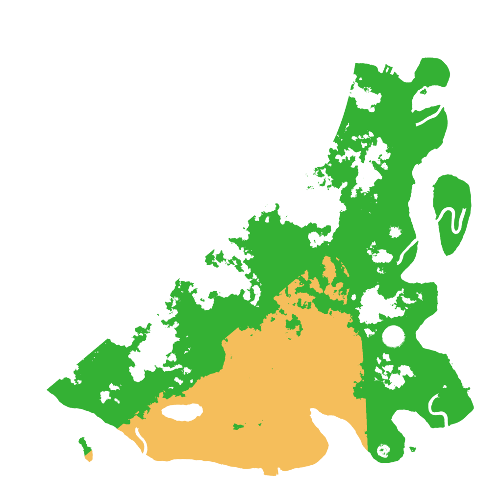 Biome Rust Map: Procedural Map, Size: 4000, Seed: 806857