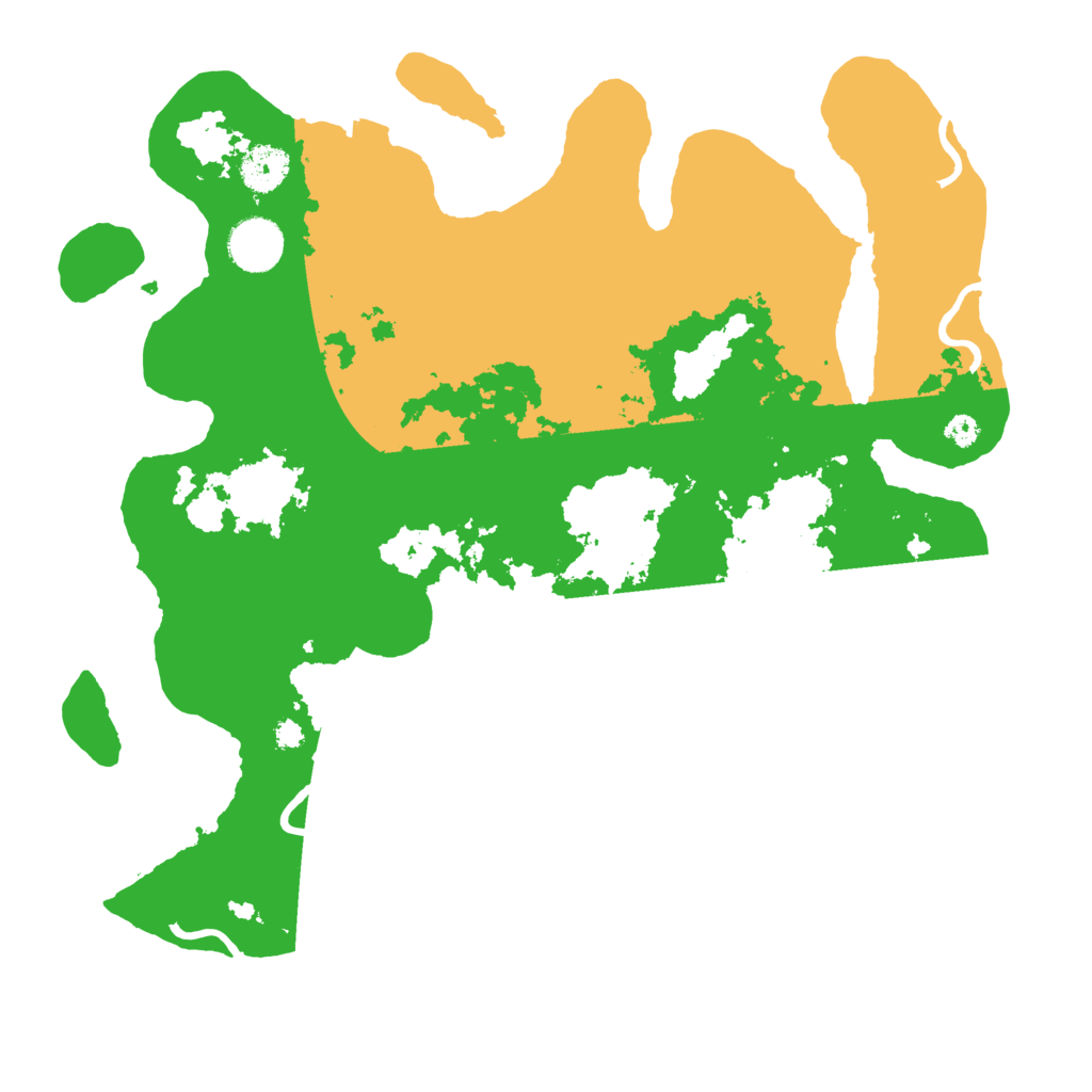 Biome Rust Map: Procedural Map, Size: 3500, Seed: 321699587