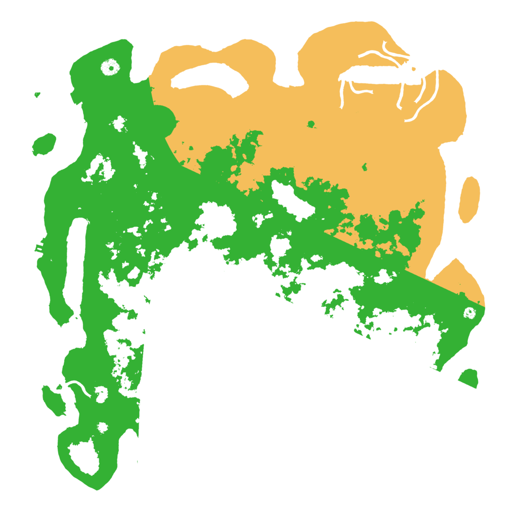 Biome Rust Map: Procedural Map, Size: 4500, Seed: 1054384611