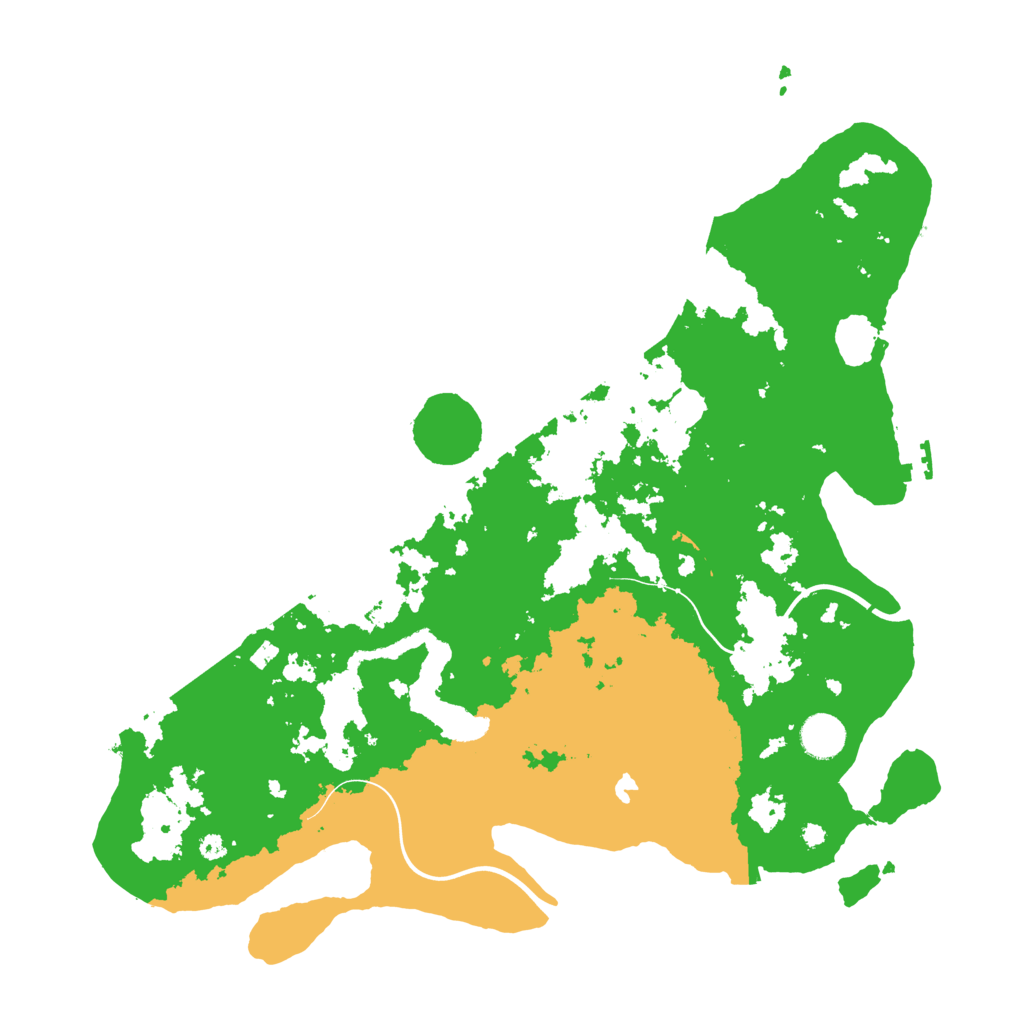 Biome Rust Map: Procedural Map, Size: 4000, Seed: 1524687363