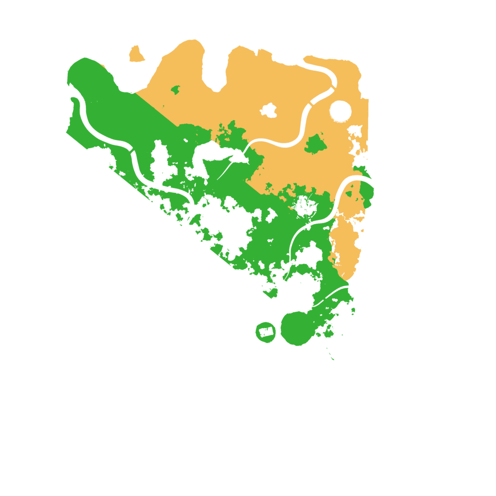 Biome Rust Map: Procedural Map, Size: 4000, Seed: 291081