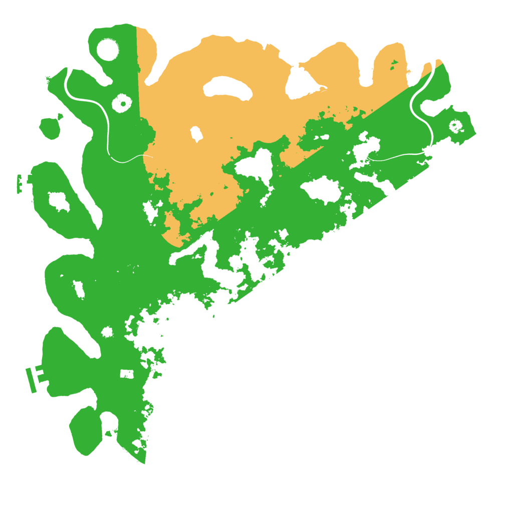 Biome Rust Map: Procedural Map, Size: 4100, Seed: 747