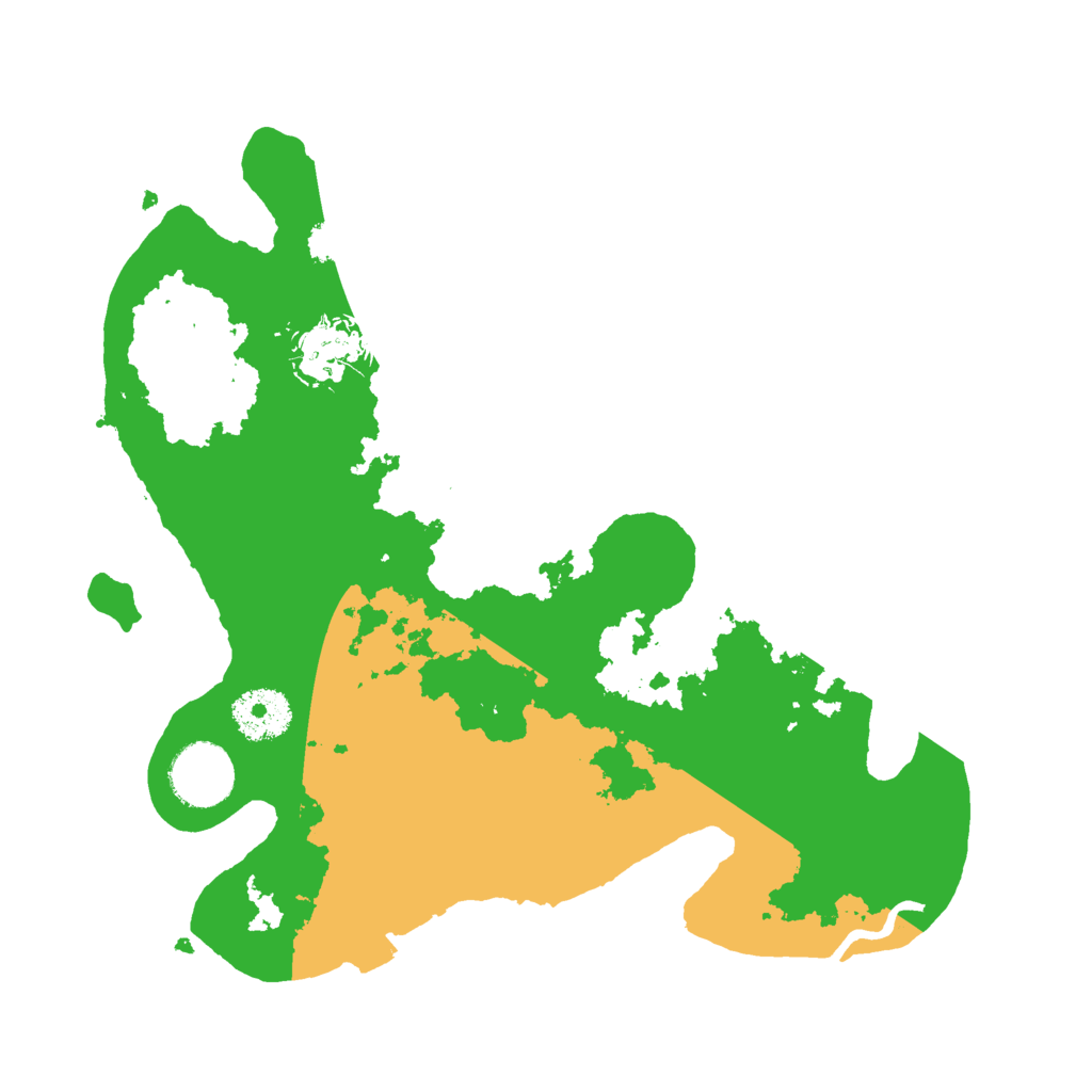 Biome Rust Map: Procedural Map, Size: 3000, Seed: 468120957