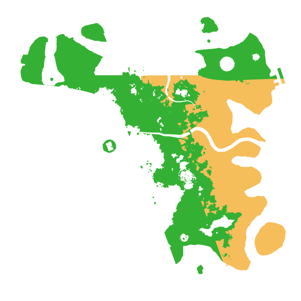 Biome Rust Map: Procedural Map, Size: 3750, Seed: 1895154978