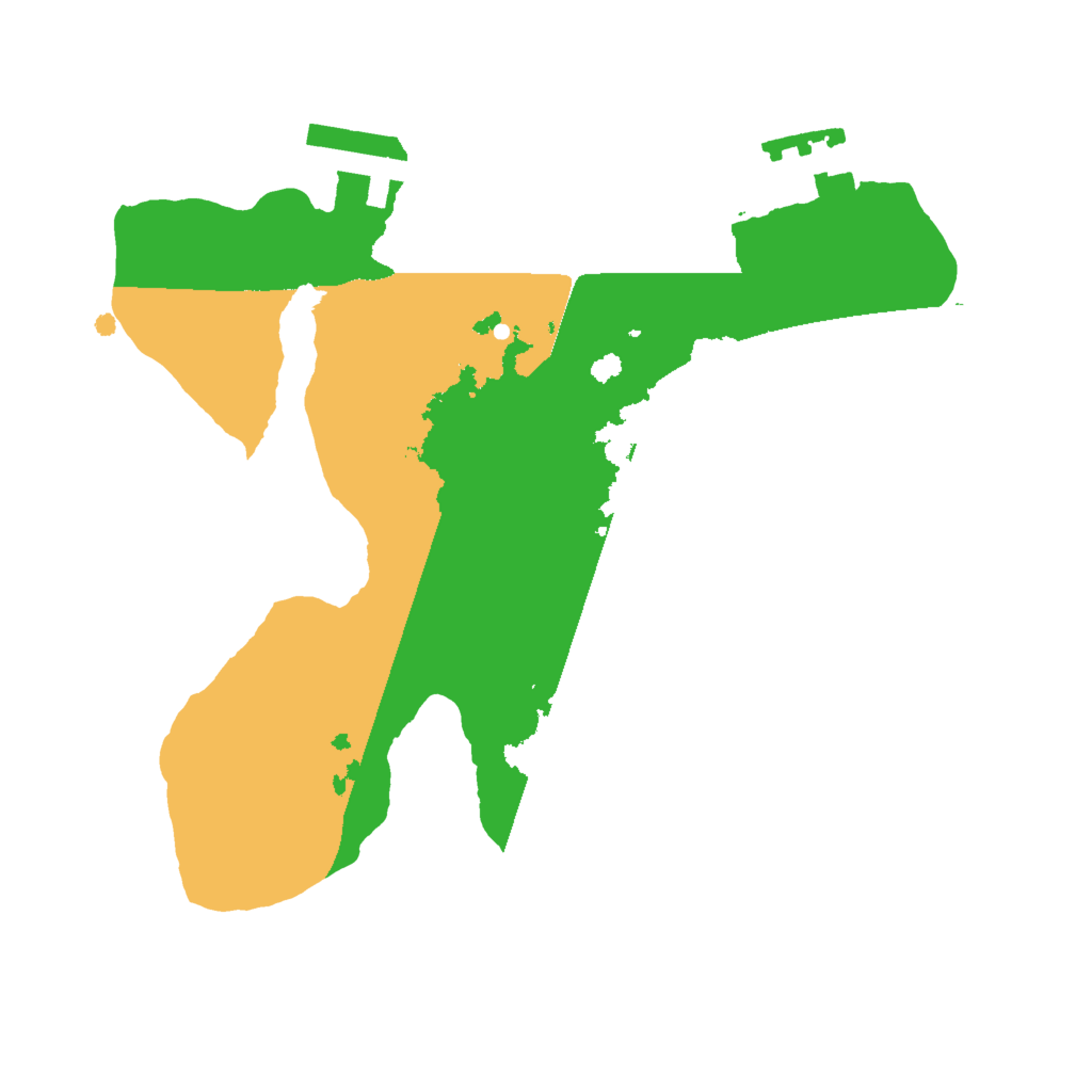 Biome Rust Map: Procedural Map, Size: 2000, Seed: 7031548