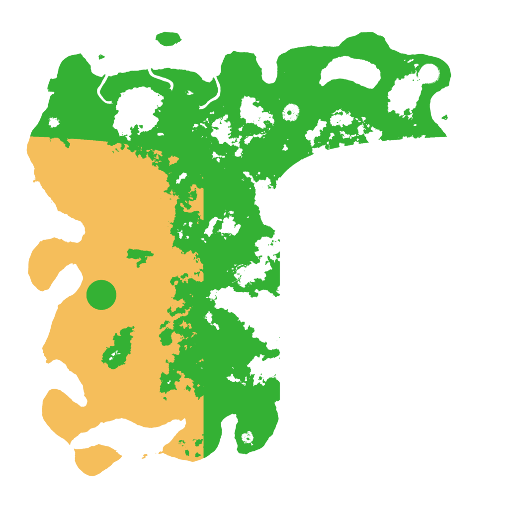 Biome Rust Map: Procedural Map, Size: 4500, Seed: 2353