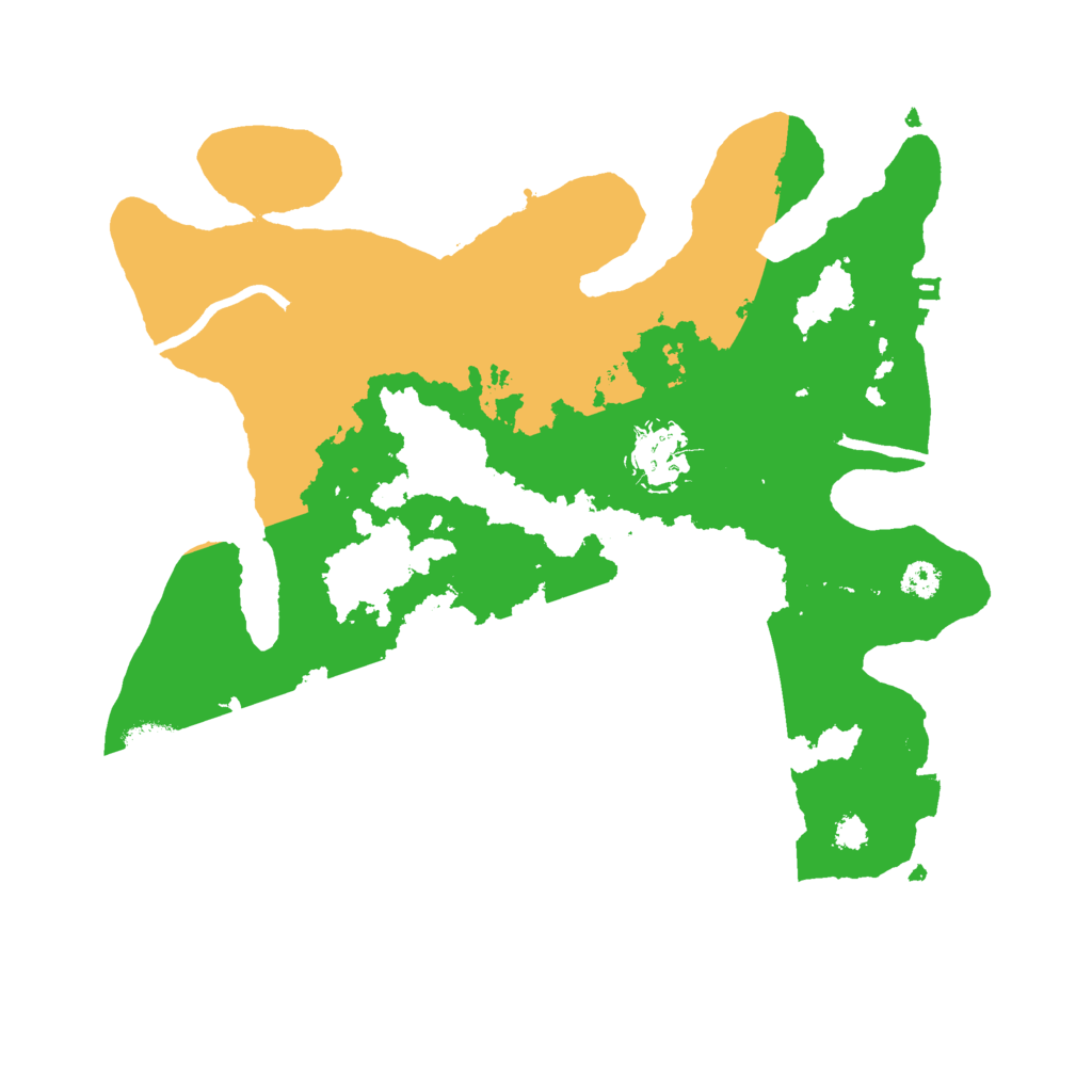 Biome Rust Map: Procedural Map, Size: 3000, Seed: 17050