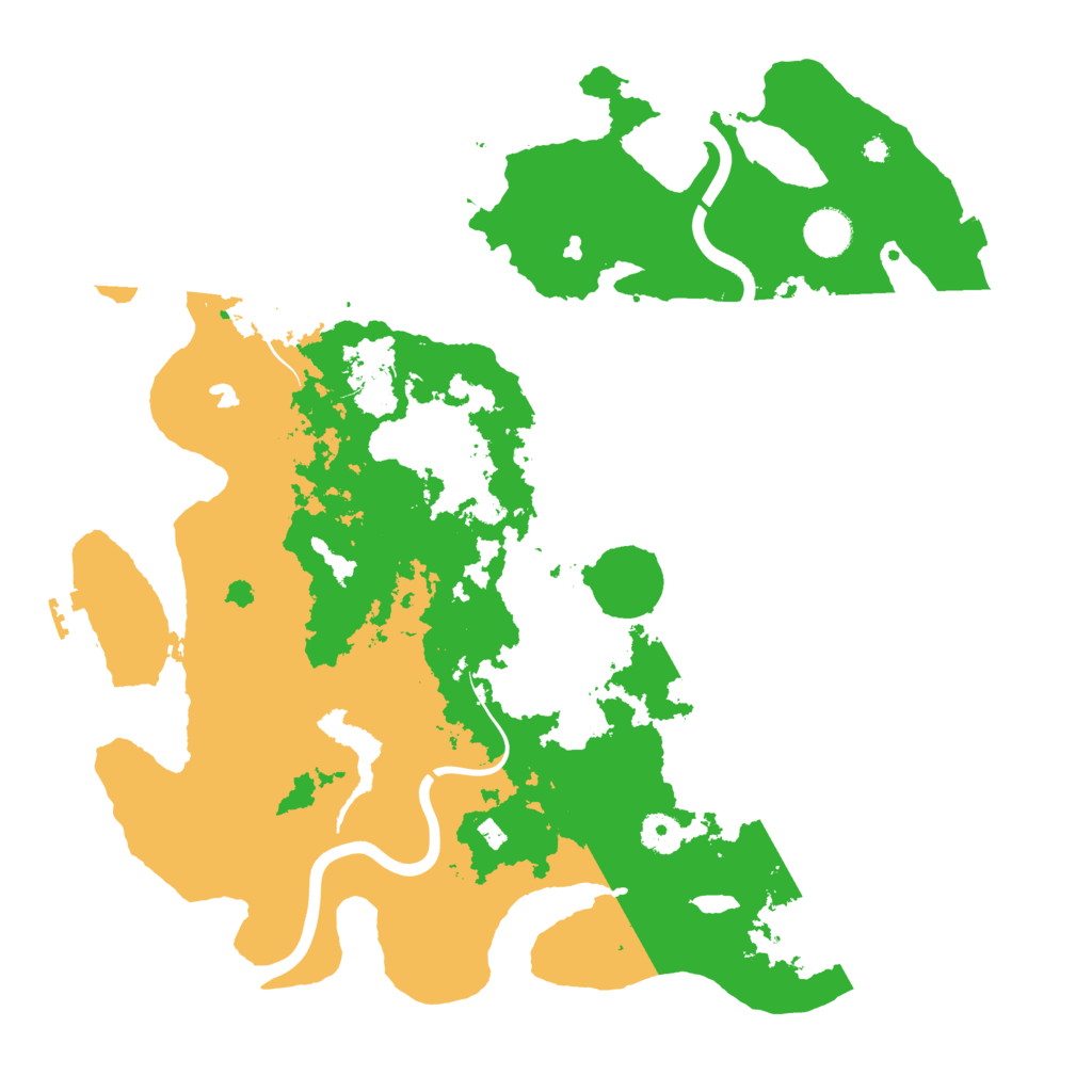 Biome Rust Map: Procedural Map, Size: 4000, Seed: 364802554