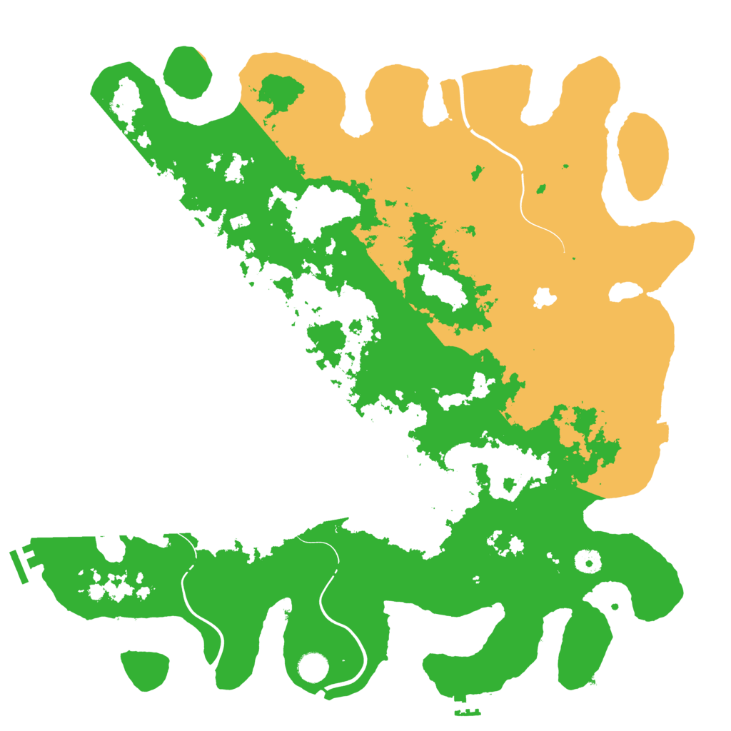 Biome Rust Map: Procedural Map, Size: 4250, Seed: 604994718