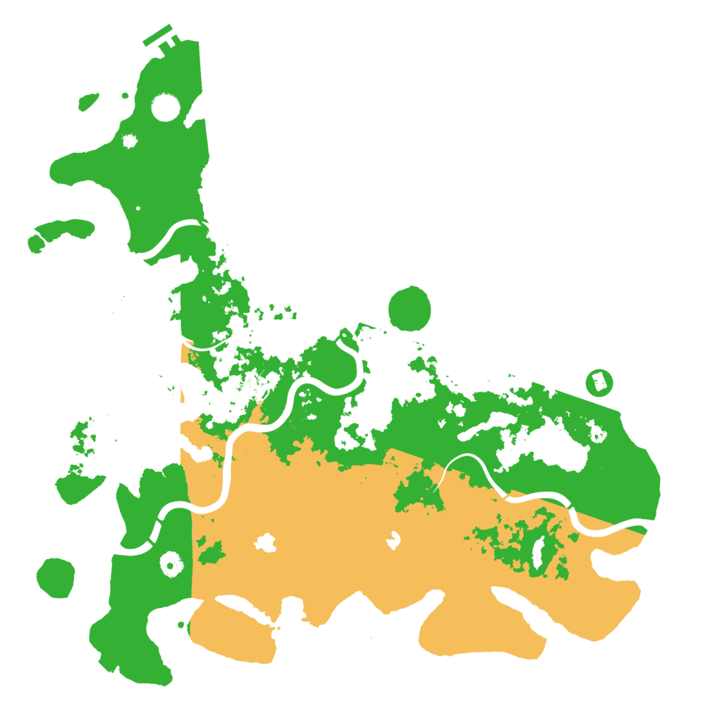 Biome Rust Map: Procedural Map, Size: 4500, Seed: 1970052600