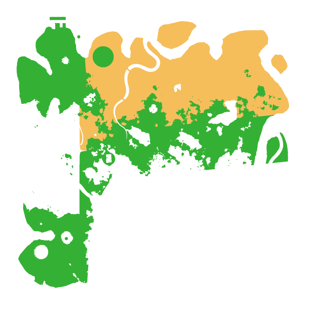 Biome Rust Map: Procedural Map, Size: 4000, Seed: 1643741607
