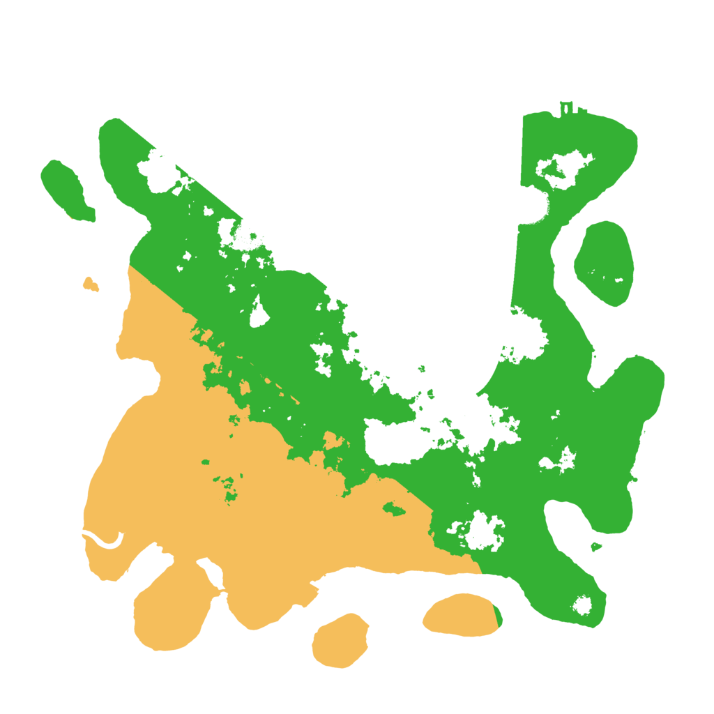 Biome Rust Map: Procedural Map, Size: 3500, Seed: 1119598905
