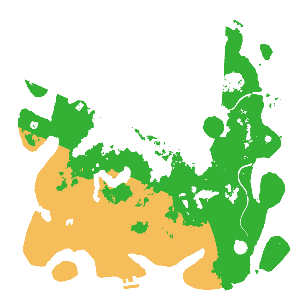 Biome Rust Map: Procedural Map, Size: 4000, Seed: 625502