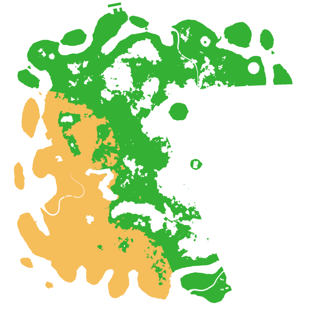 Biome Rust Map: Procedural Map, Size: 4800, Seed: 1760272779