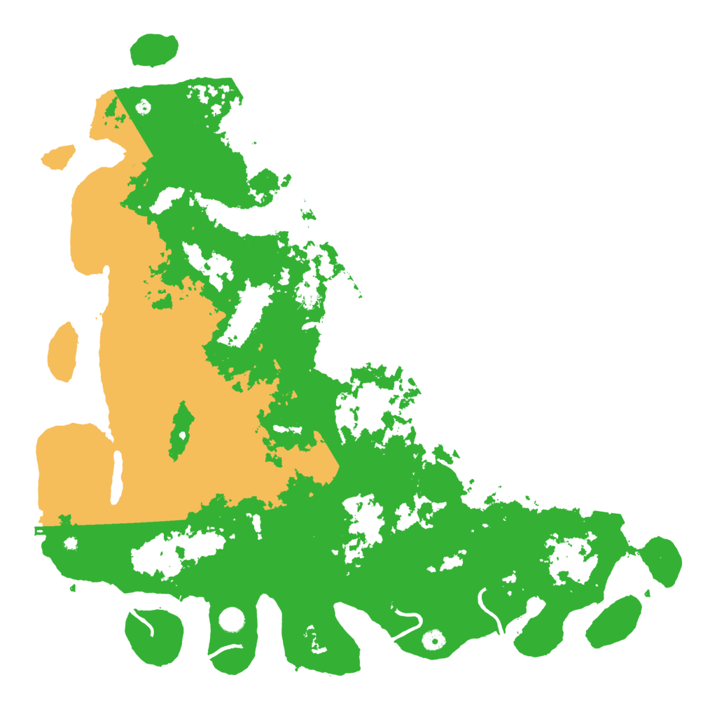 Biome Rust Map: Procedural Map, Size: 5000, Seed: 2308