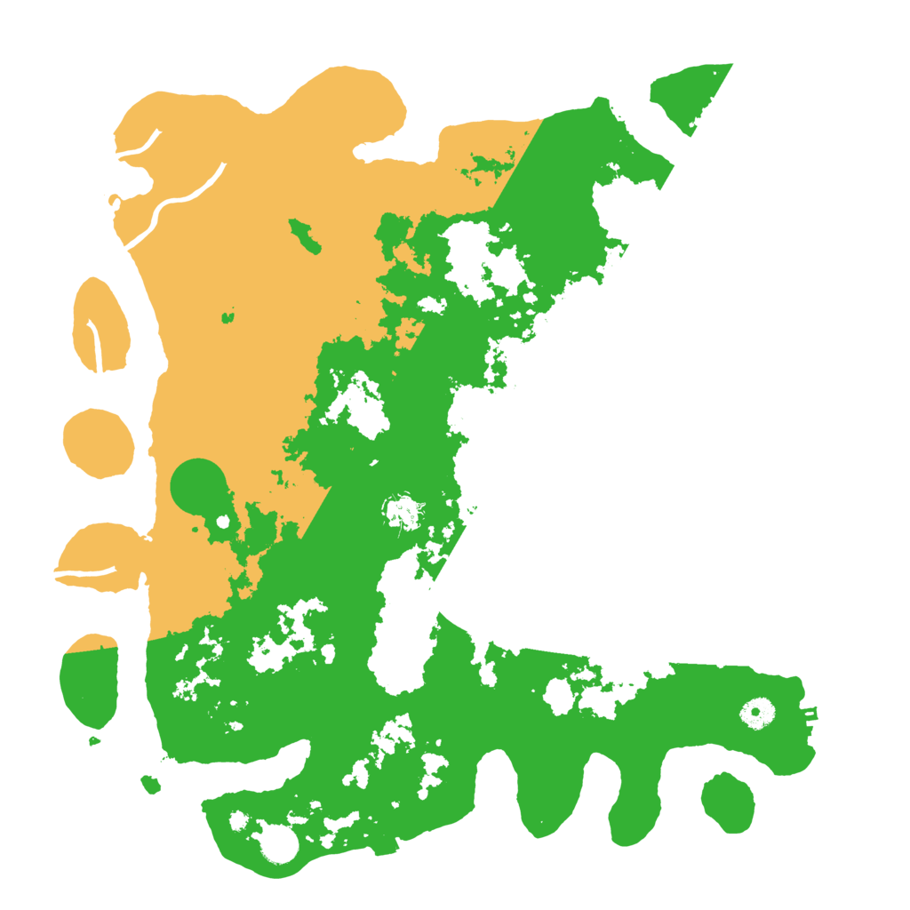 Biome Rust Map: Procedural Map, Size: 4250, Seed: 3724