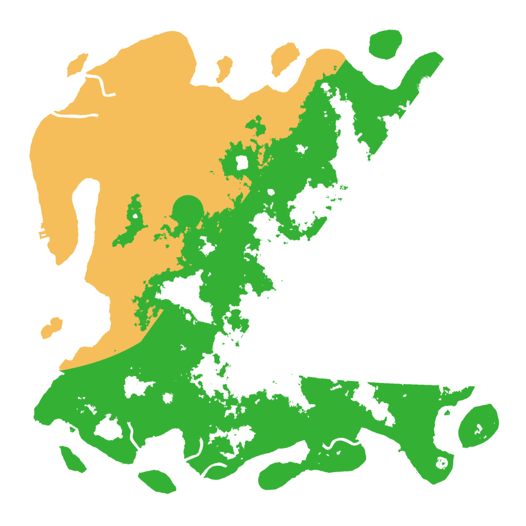 Biome Rust Map: Procedural Map, Size: 4500, Seed: 226995873