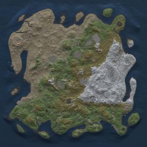 Thumbnail Rust Map: Procedural Map, Size: 4500, Seed: 226995873, 19 Monuments