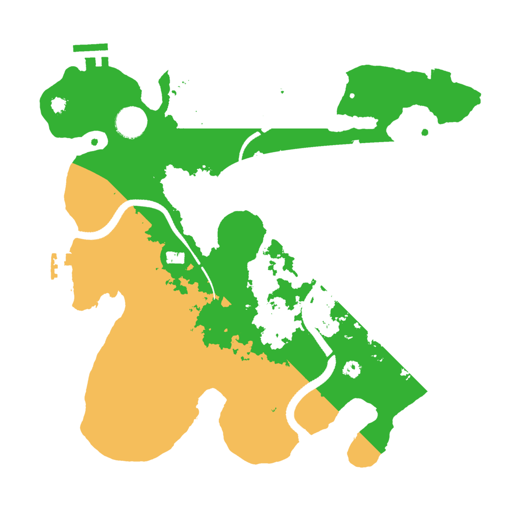 Biome Rust Map: Procedural Map, Size: 3000, Seed: 923605120