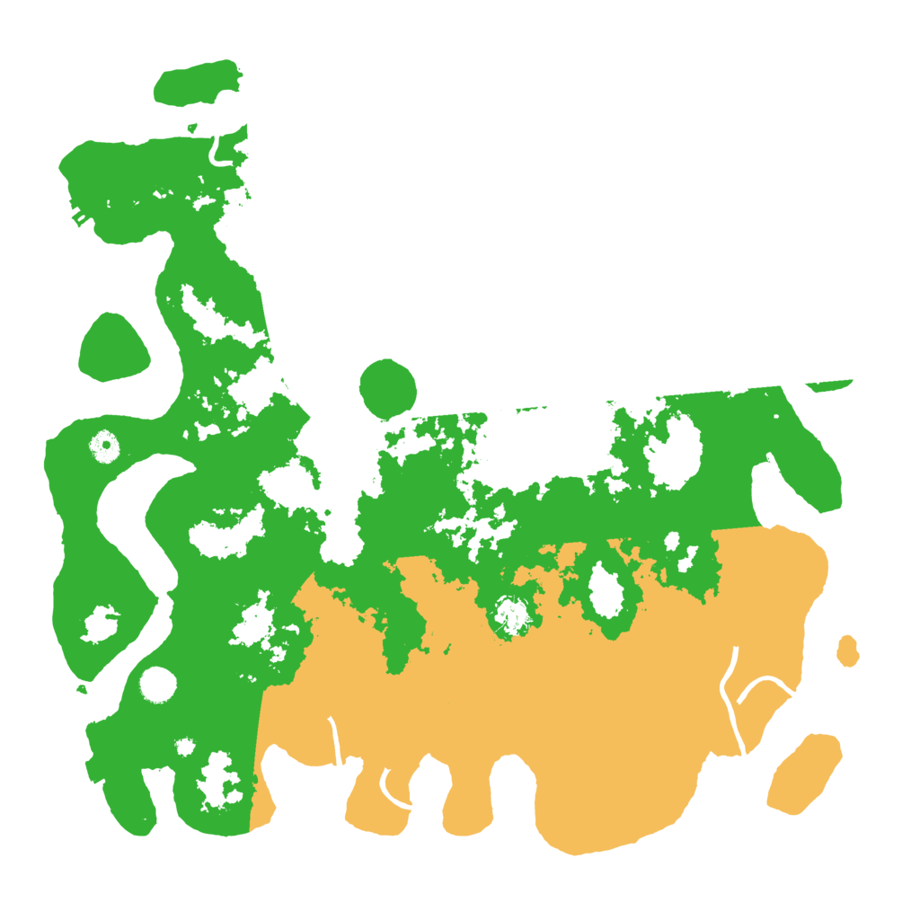 Biome Rust Map: Procedural Map, Size: 4500, Seed: 32028030