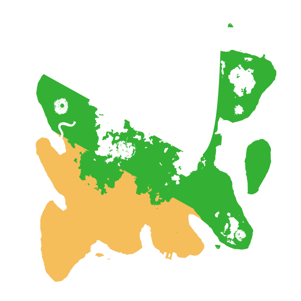 Biome Rust Map: Procedural Map, Size: 3000, Seed: 1739944385