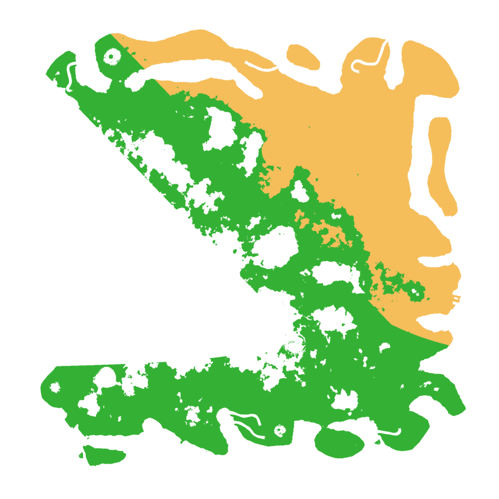 Biome Rust Map: Procedural Map, Size: 4500, Seed: 231111604