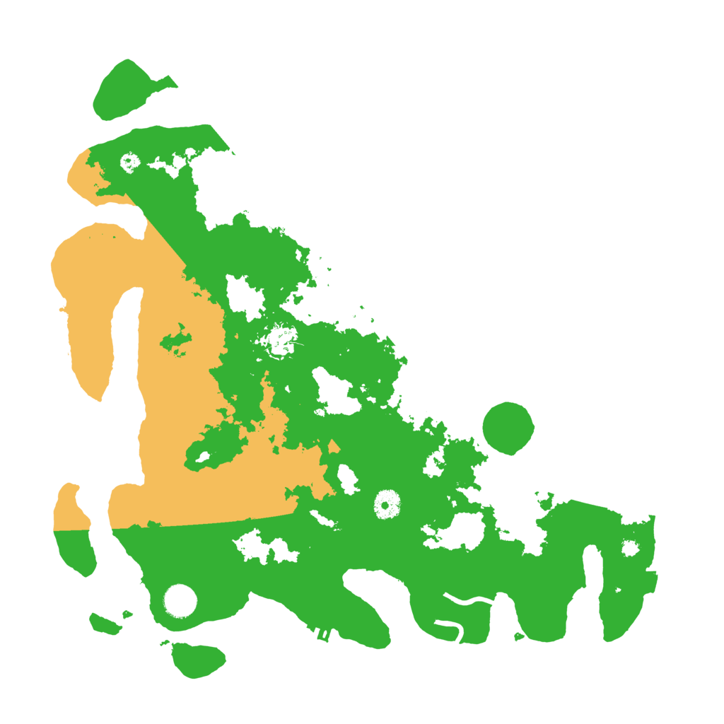 Biome Rust Map: Procedural Map, Size: 3850, Seed: 745688