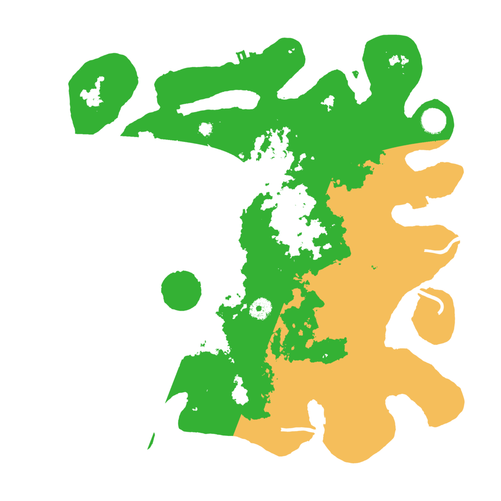 Biome Rust Map: Procedural Map, Size: 3500, Seed: 1775435772