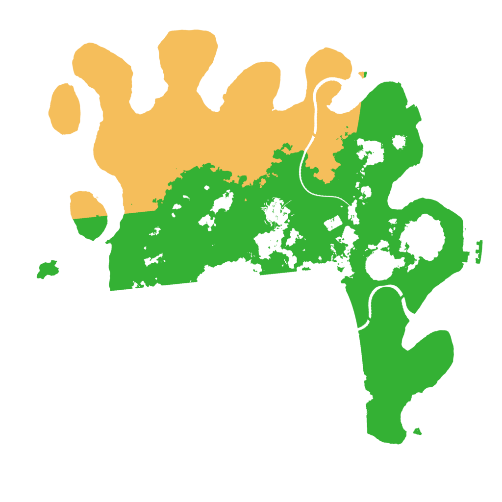 Biome Rust Map: Procedural Map, Size: 3250, Seed: 428153880