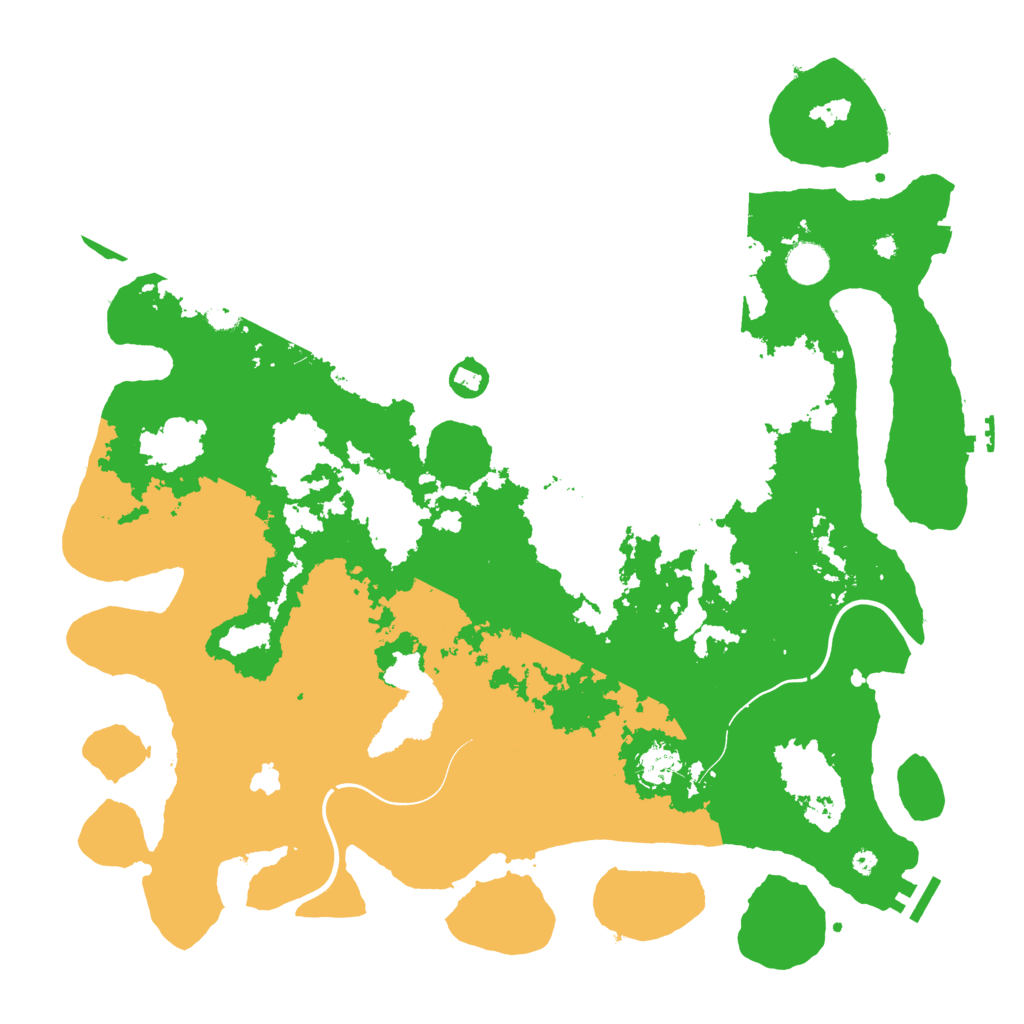 Biome Rust Map: Procedural Map, Size: 4250, Seed: 784019808